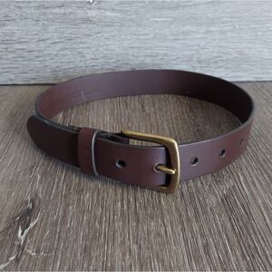 Gap Kids Brown Bonded Leather Belt Small